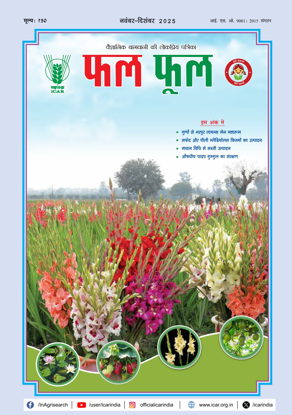 					View Vol. 46 No. 6 (2025): नवम्बर - दिसम्बर 2025
				
